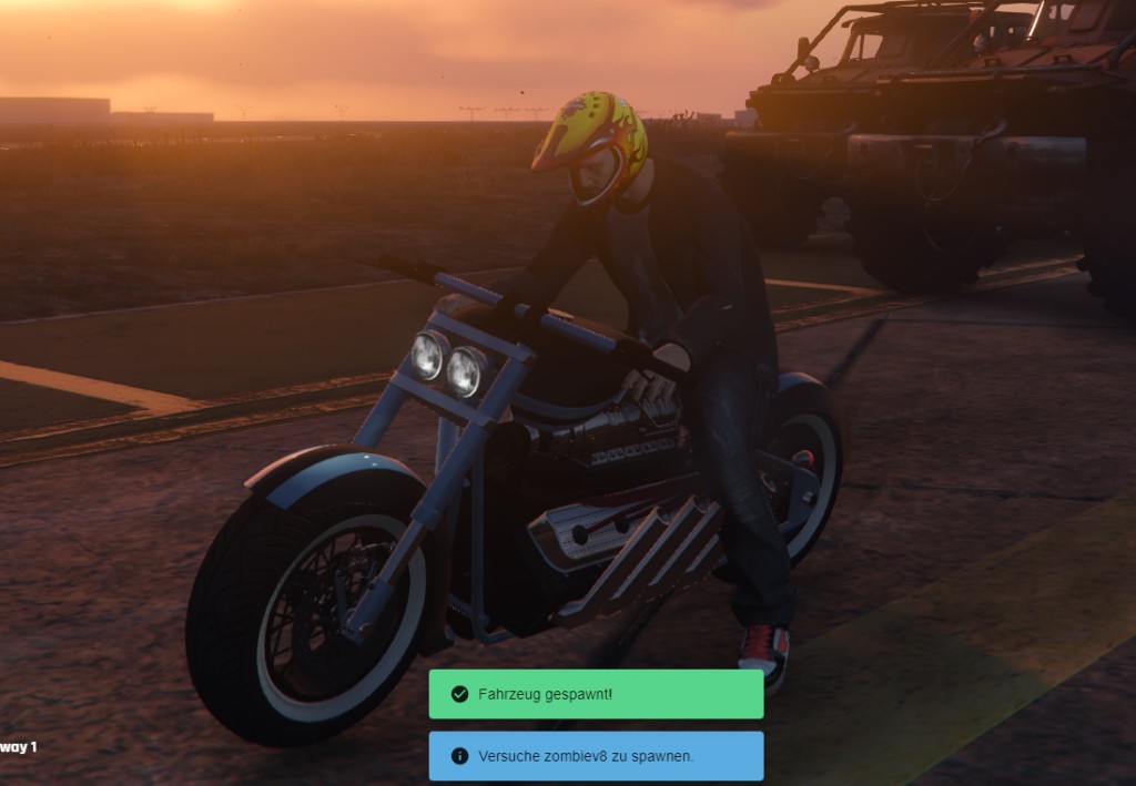 Zombie V8 Chopper — Vorschau